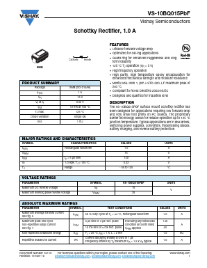 VS-10BQ015PBF Datasheet PDF Vishay Semiconductors