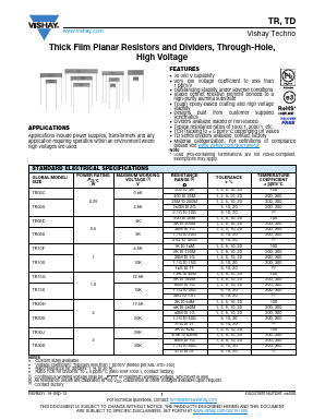TR05D400RMMEB Datasheet PDF Vishay Semiconductors