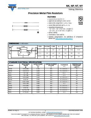 NT41R220FS14 Datasheet PDF Vishay Semiconductors