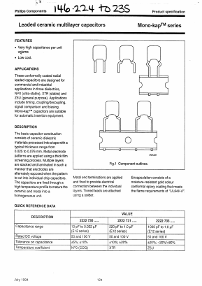 CN15A220J Datasheet PDF Vishay Semiconductors