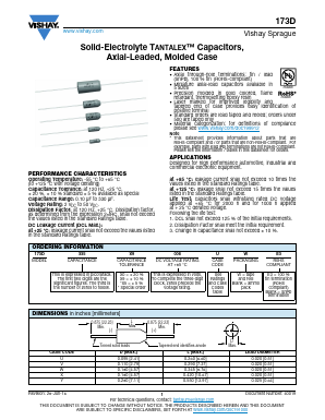 173D156X9020XE3 Datasheet PDF Vishay Semiconductors