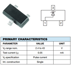 MMBZ4694-E3-08 Datasheet PDF Vishay Semiconductors