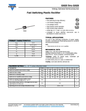 GI828-E3/54 Datasheet PDF Vishay Semiconductors