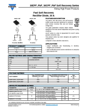 30CPFPBF Datasheet PDF Vishay Semiconductors