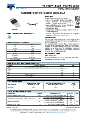 85EPF12 Datasheet PDF Vishay Semiconductors