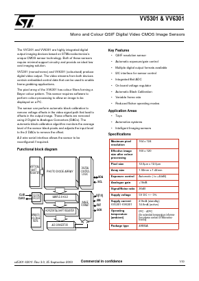 STV-6301-R01 Datasheet PDF Vision