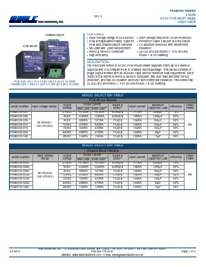 PSABC05-S12C Datasheet PDF Wall Industries,Inc.