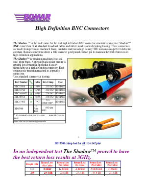 HBC179DT_ Datasheet PDF Winchester Electronics Corporation