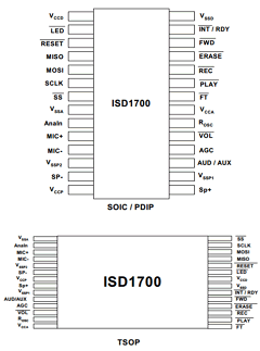 ISD1740 Datasheet PDF Winbond