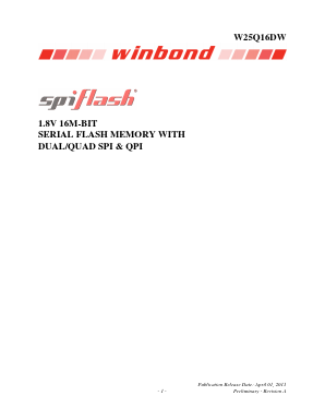 25Q16DWSIP Datasheet PDF Winbond