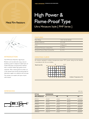 FMP200FRF52-249R Datasheet PDF YAGEO Corporation