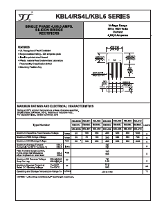 RS404L Datasheet PDF Yangzhou yangjie electronic co., Ltd