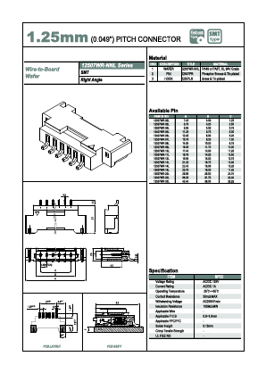 12507WR-03L Datasheet PDF YEONHO ELECTRONICS