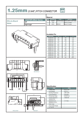 12507WR-05LD Datasheet PDF YEONHO ELECTRONICS