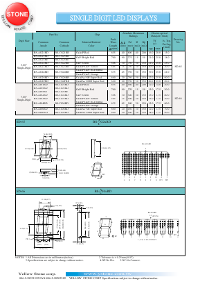 BS-AG21 Datasheet PDF Yellow Stone