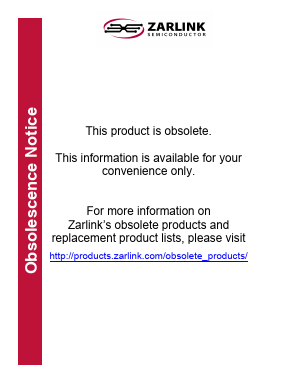 WL600KG Datasheet PDF Zarlink Semiconductor Inc