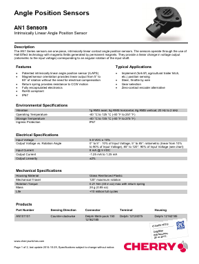 AN101101 Datasheet PDF [ZF Friedrichshafen AG