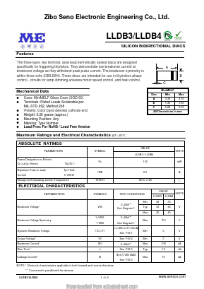 LLDB3 Datasheet PDF Zibo Seno Electronic Engineering Co.,Ltd