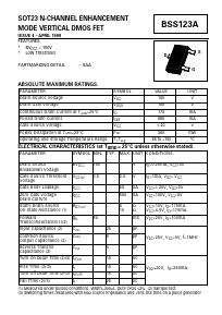 BSS123A Datasheet PDF Zetex => Diodes
