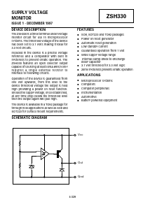 ZSH330N8 Datasheet PDF Zetex => Diodes