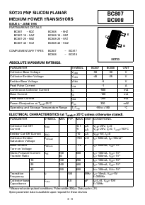 BC807-40 Datasheet PDF Zetex => Diodes