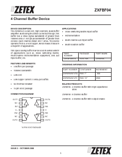 ZXFBF04 Datasheet PDF Zetex => Diodes