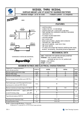SCD32L Datasheet PDF ZOWIE Technology